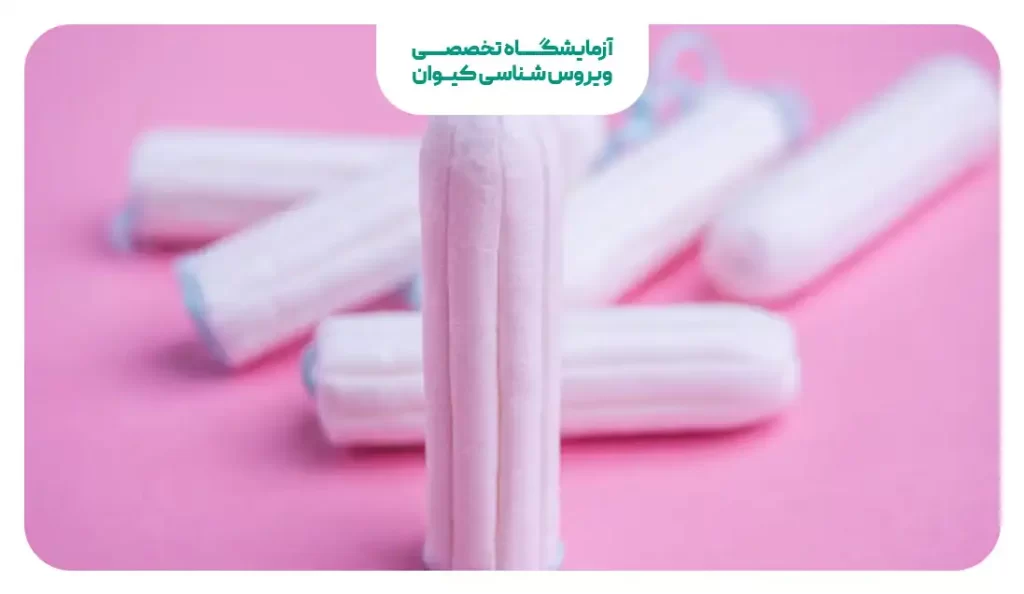 عکس تامپون قاعدگی دختران